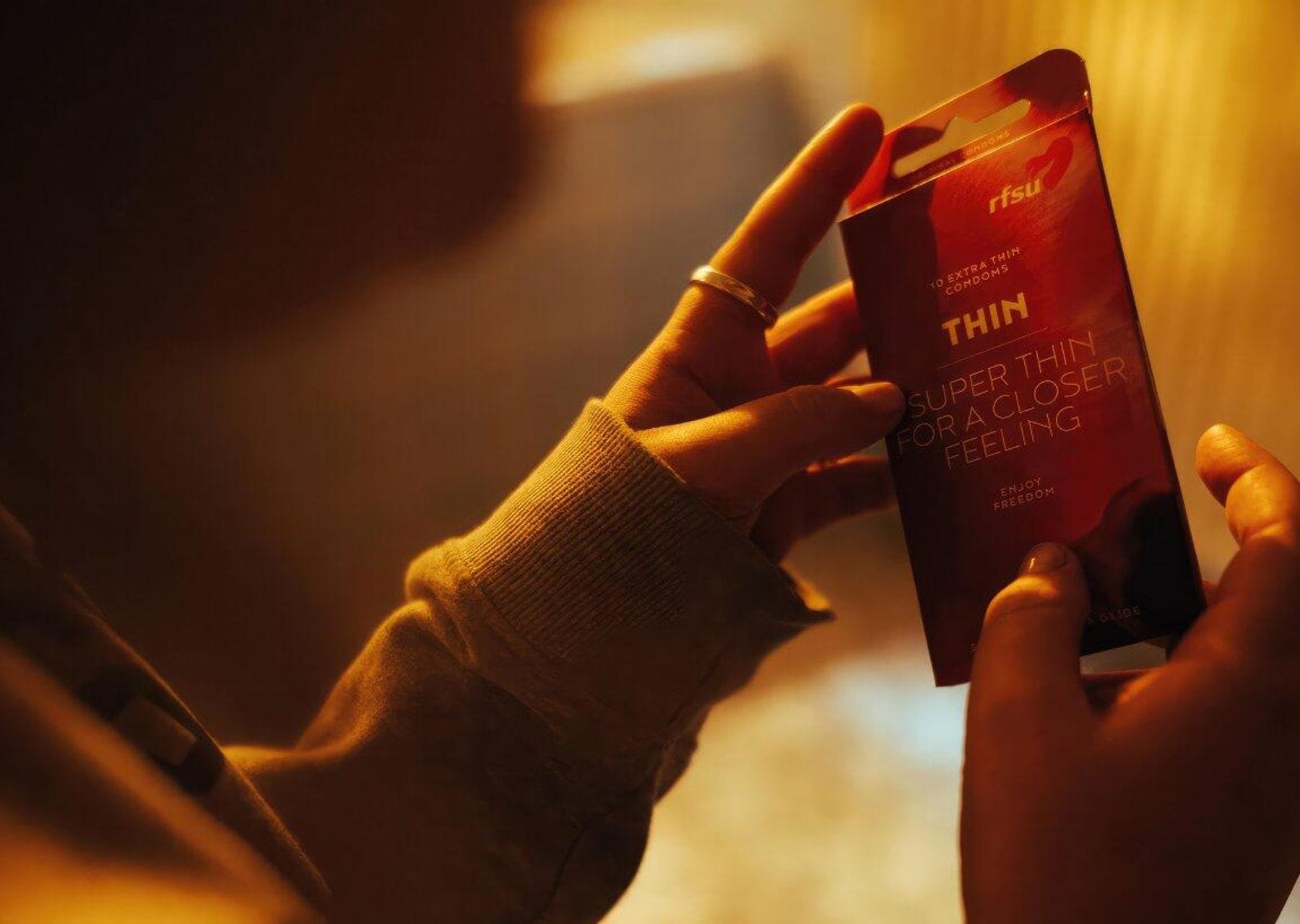 Bild på kondmer från RFSU - Case bild för Pigment Digitalbyrå